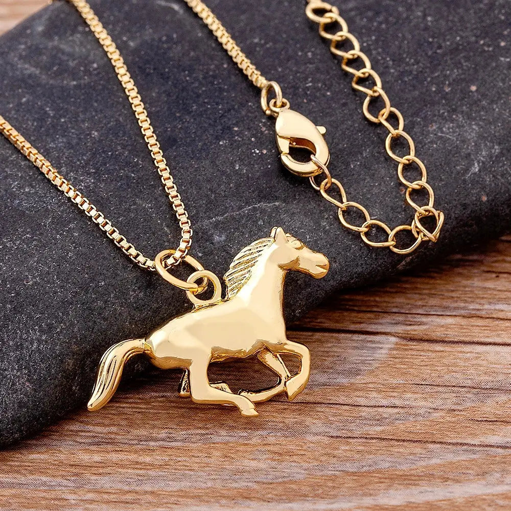 Western horse necklace Dream Horse