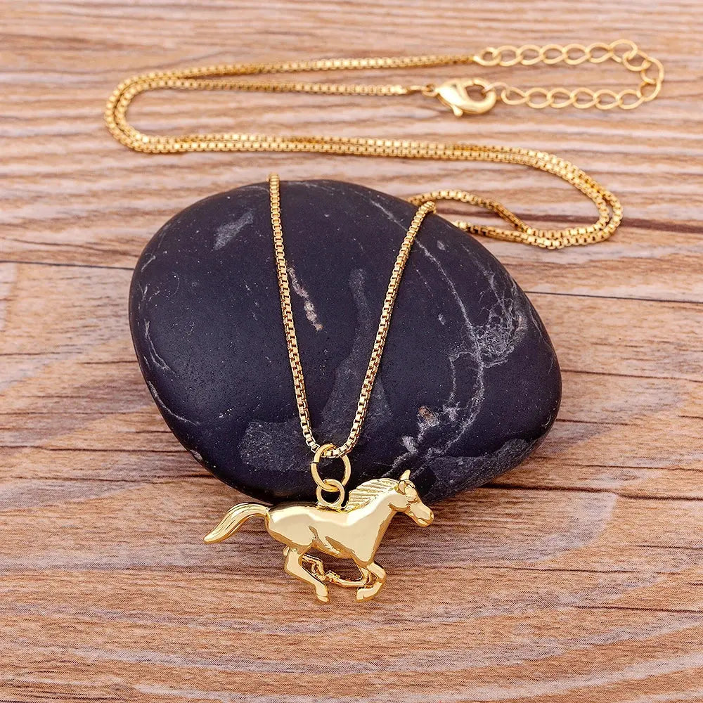 Western horse necklace Dream Horse