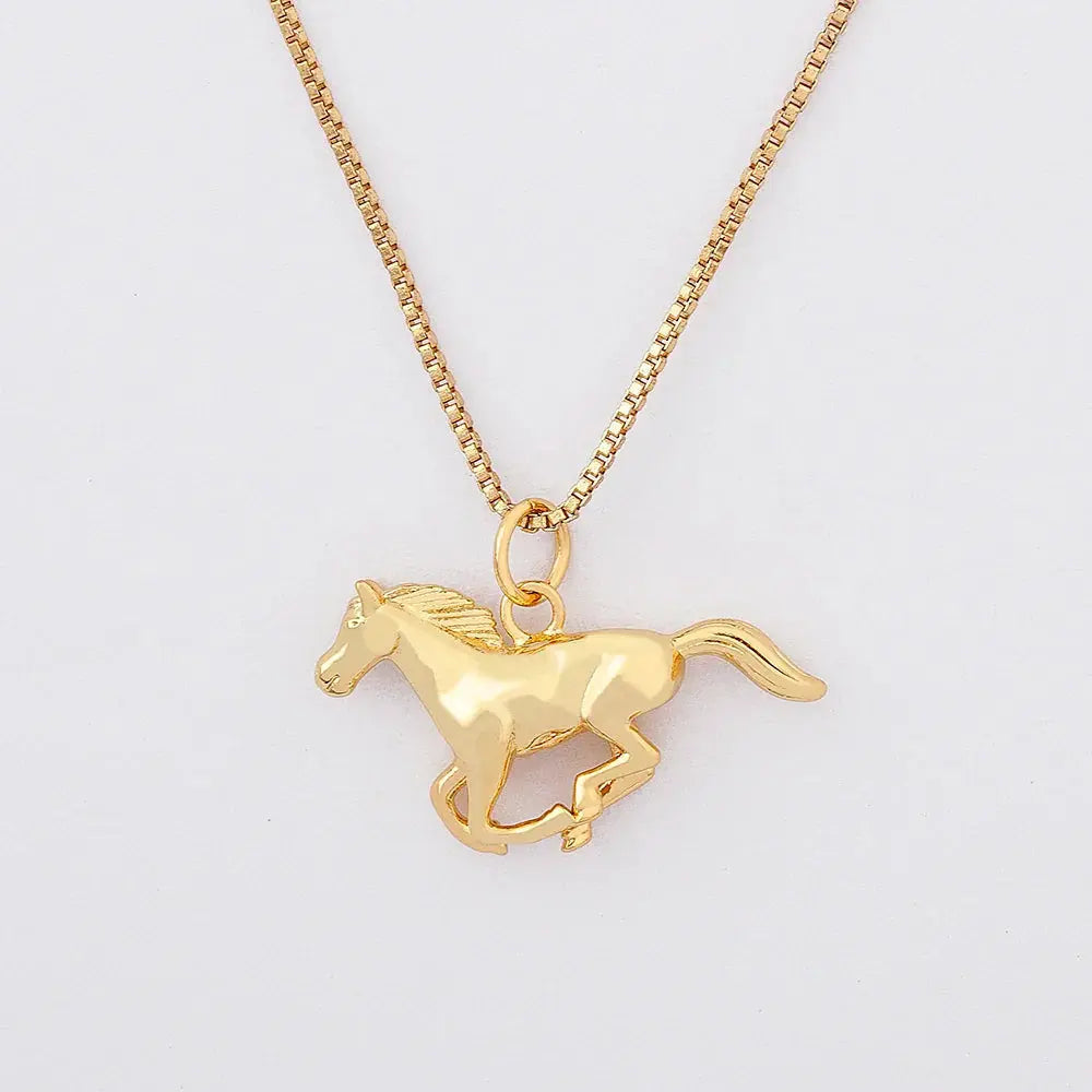 Western horse necklace Dream Horse