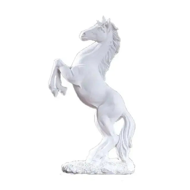 White horse statue Dream Horse
