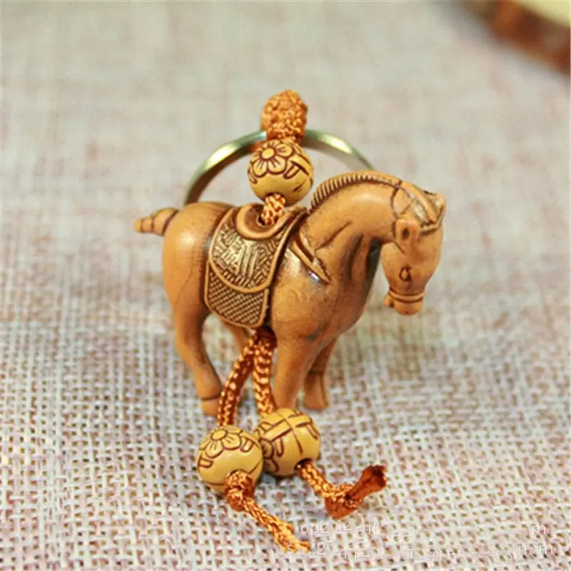 Wooden horse keychain - Dream Horse