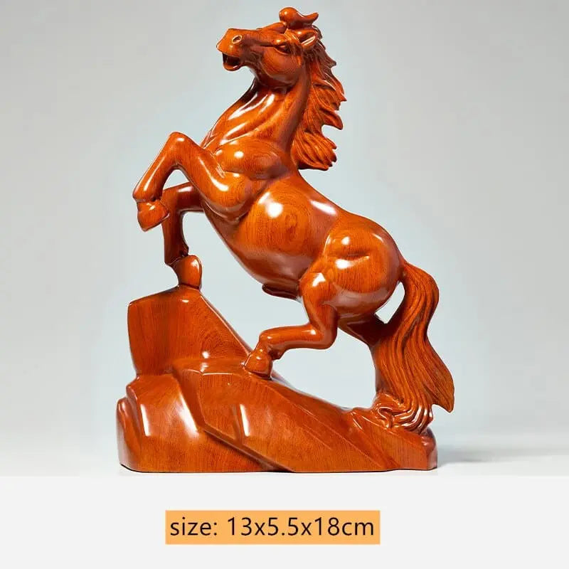 Wooden horse sculpture - Dream Horse