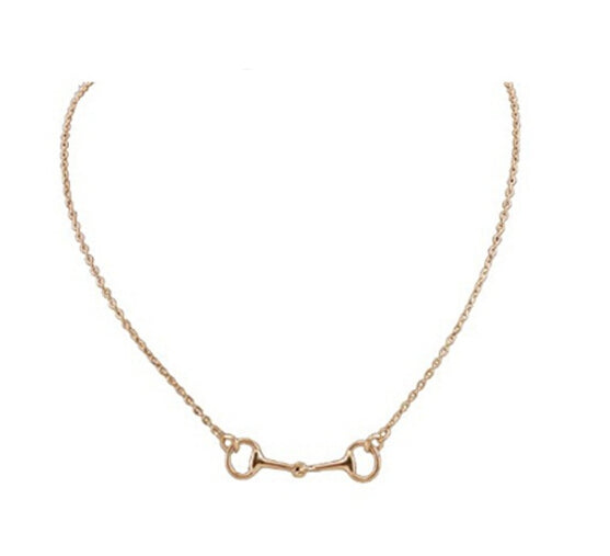 Horse bit necklace gold Dream Horse